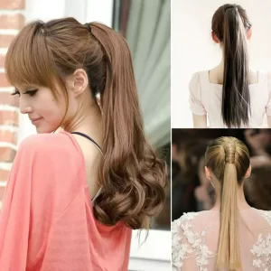 Curly ponytail hair extensions