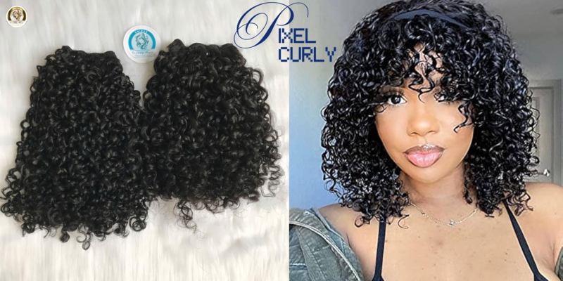 Pixie curly hair extensions Pixie curly hair extensions